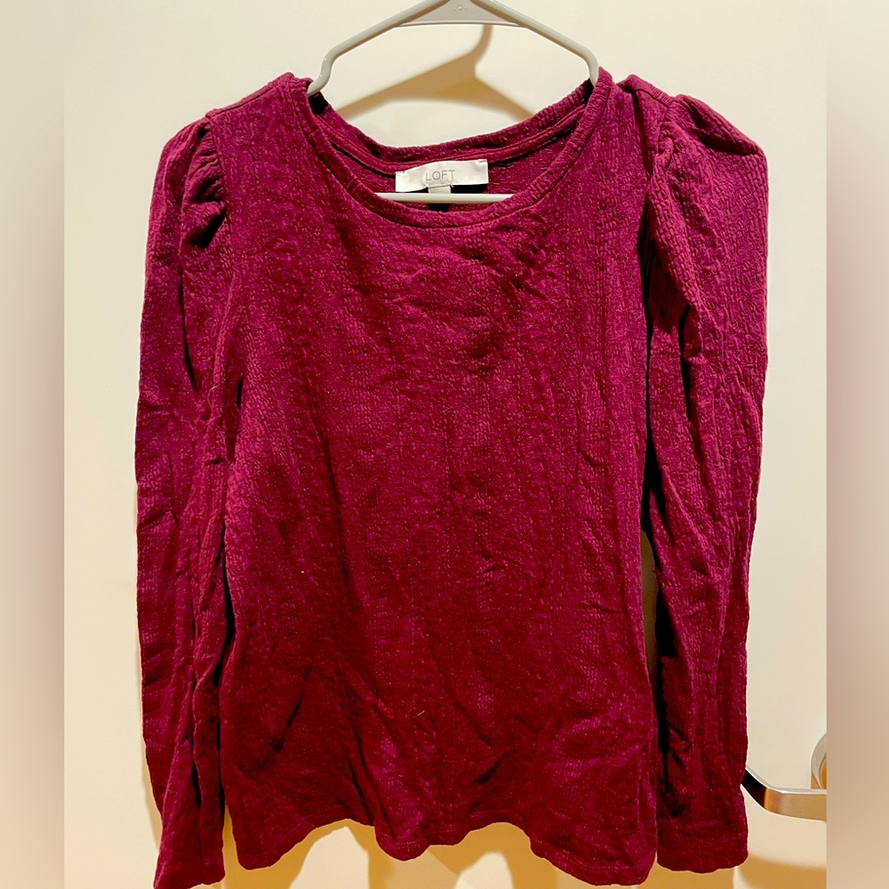 Maroon Blouse